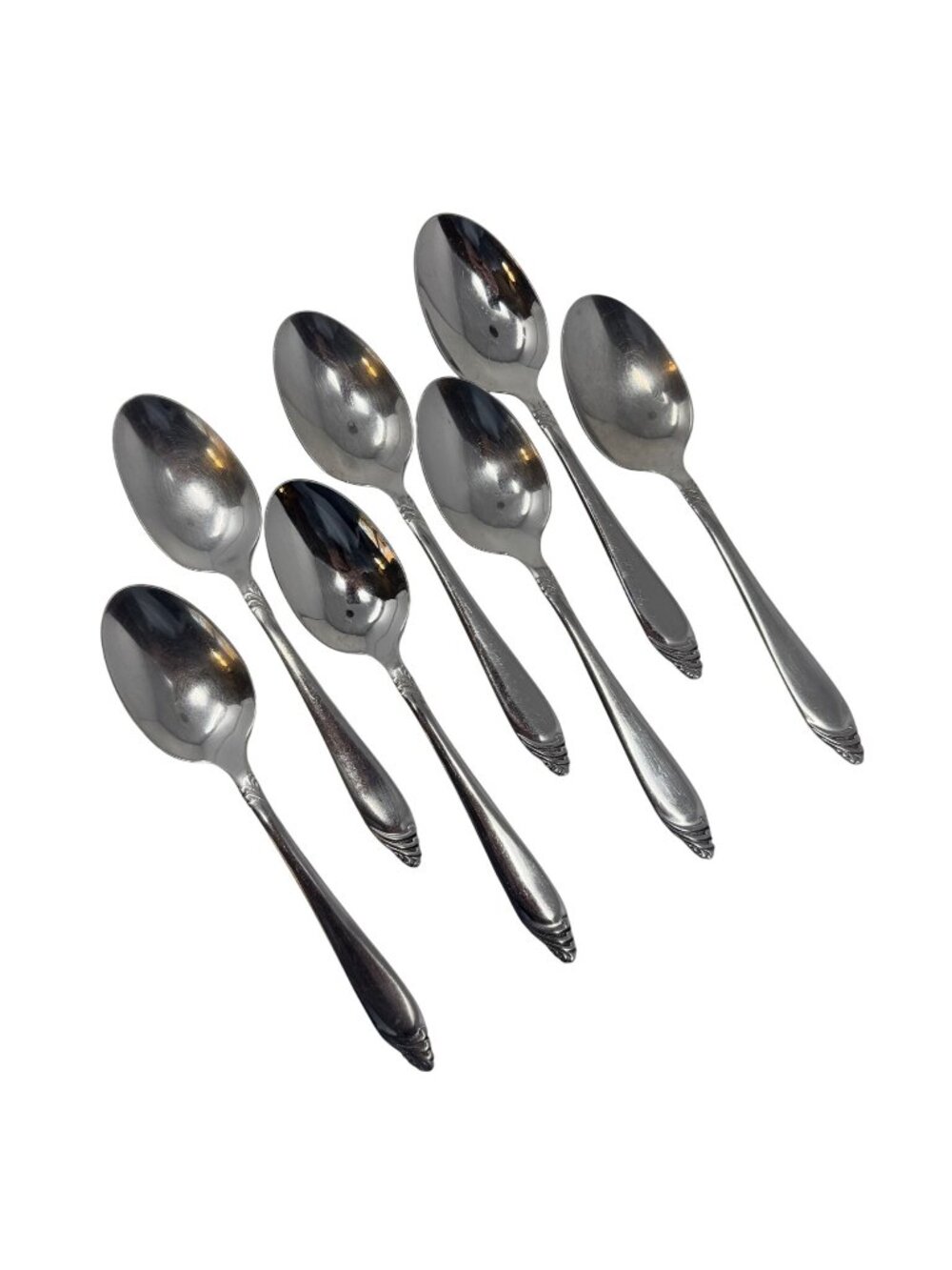 7 Place/Oval Soup Spoons Spoon Passione Stainless Flatware J A HENCKELS ZWILLING
